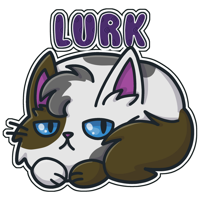 Cat Lurk Emote